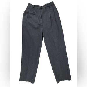 Pendleton | Vintage Wool Pleated Lined Trousers‎ | Charcoal | 6 | Like New!!!